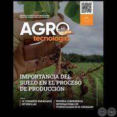 AGROTECNOLOGA  REVISTA DIGITAL - JULIO - AO 10 - NMERO 122 - AO 2021 - PARAGUAY